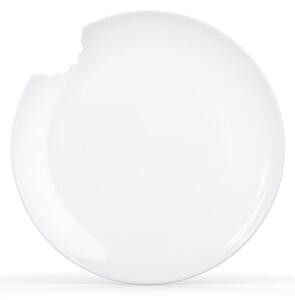 Set od 2 bijela porculanska dezertna tanjura 58products, ø 20 cm