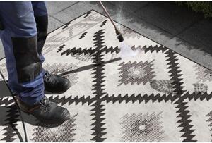 Crno-bež tepih za eksterijer NORTHRUGS Malibu, 80 x 150 cm