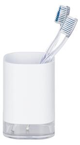 Bijela čašica za četkice za zube Wenko Oria