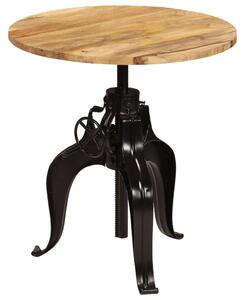 VidaXL Barski stol od masivnog drva manga 75 x (76 - 110) cm