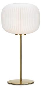 Markslöjd 107819 - Stolna lampa SOBER 1xE27/60W/230V bijela/mesing
