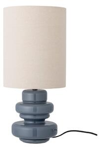 Plava stolna lampa s tekstilnim sjenilom (visina 51 cm) Fabiola – Bloomingville