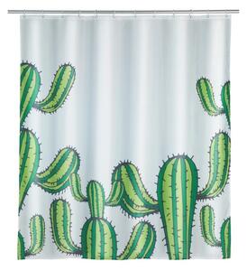 Zavjesa za tuš ili kadu Wenko Cactus, 180 x 200 cm