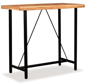 VidaXL Barski stol od masivnog bagremovog drva 120 x 60 x 107 cm