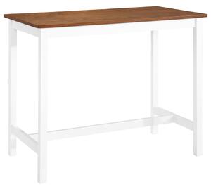 VidaXL Barski stol od masivnog drva 108x60x91 cm