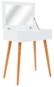 VidaXL Toaletni stolić od MDF-a s ogledalom 60 x 40 x 75 cm