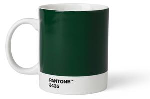 Tamno zelena keramička šalica 375 ml Dark Green 3435 – Pantone