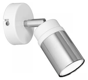Zidna reflektorska svjetiljka NEST 1xGU10/8W/230V bijela/krom