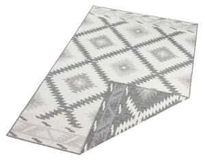 Sivo-krem vanjski tepih NORTHRUGS Malibu, 230 x 160 cm