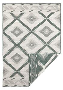 Zeleno-krem vanjski tepih NORTHRUGS Malibu, 170 x 120 cm