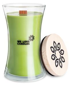 Svijeća od sojinog voska We Love Candles Green Tea, vrijeme gorenja 150 sati