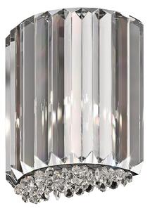 Zuma Line W0360-01A-B5AC - Kristalna zidna svjetiljka PRINCE 1xG9/42W/230V