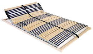VidaXL Podnica za krevet s 42 letvice i 7 zona 120 x 200 cm