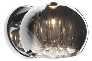 Zuma Line W0076-01D-F4FZ - Kristalna zidna svjetiljka CRYSTAL 1xG9/42W/230V