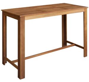 VidaXL Barski stol od masivnog drva akacije 150 x 70 x 105 cm