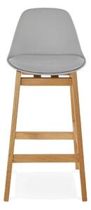 Siva barska stolica Kokoon Elody, visina 86,5 cm