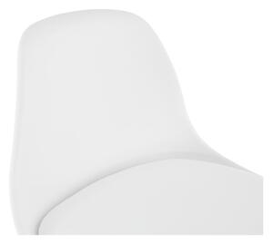 Bijela barska stolica Kokoon Anau, visina sjedenja 64 cm