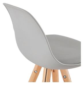 Siva barska stolica Kokoon Anau, visina sjedenja 64 cm