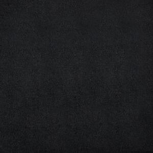 VidaXL Kutna garnitura Chesterfield s baršunastom presvlakom 199 x 142 x 72 cm crna