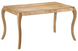 VidaXL Blagovaonski stol od masivnog drva manga 135 x 75 x 76 cm