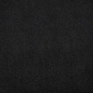 VidaXL Trosjed Chesterfield s baršunastom presvlakom 199 x 75 x 72 cm crna