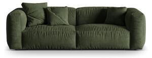 Zelena baršunasti sofa 240 cm Martina – Micadoni