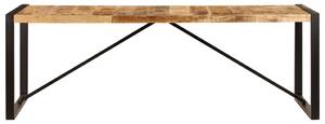 VidaXL Blagovaonski stol 220 x 100 x 75 cm masivno drvo manga