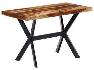 VidaXL Blagovaonski stol od masivnog drva šišama 120 x 60 x 75 cm