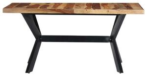 VidaXL Blagovaonski stol od masivnog drva šišama 160 x 80 x 75 cm