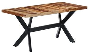 VidaXL Blagovaonski stol od masivnog drva šišama 160 x 80 x 75 cm