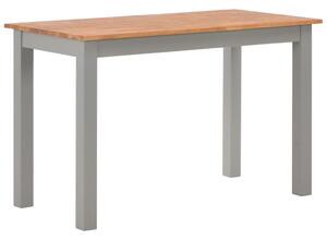 VidaXL Blagovaonski stol od masivne hrastovine 120 x 60 x 74 cm