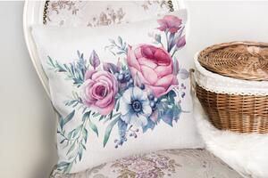 Jastučnica s primjesom pamuka Minimalist Cushion Covers Liandnse Special Design Flower, 45 x 45 cm