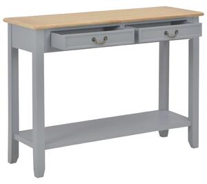 VidaXL Konzolni stol sivi 110 x 35 x 80 cm drveni