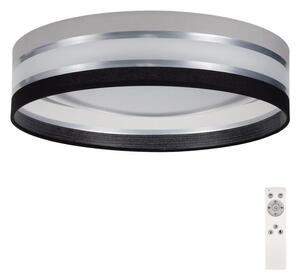 LED Prigušiva stropna svjetiljka SMART CORAL LED/24W/230V crna/siva + DU