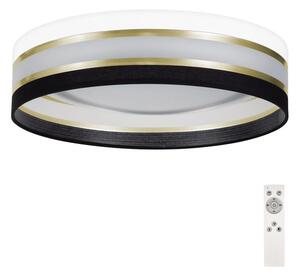 LED Prigušiva stropna svjetiljka SMART CORAL GOLD LED/24W/230V crna/bijela + DU