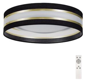 LED Prigušiva stropna svjetiljka SMART CORAL GOLD LED/24W/230V crna/zlatna + DU