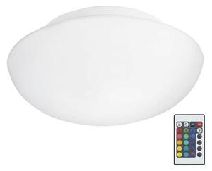 Eglo 75352 - LED RGB Prigušiva stropna svjetiljka ELLA-C 2xE27/7,5W/230V + DU