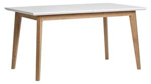 Sklopivi blagovaonski stol s bijelom pločom Marckeric Libra