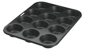 Kalup za pečenje 12 muffina, Metaltex, 30 x 30 cm