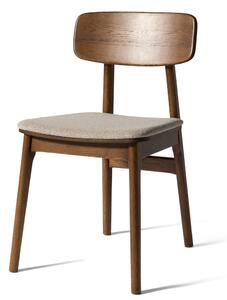 Smeđa blagovaonska stolica Livo – Unique Furniture