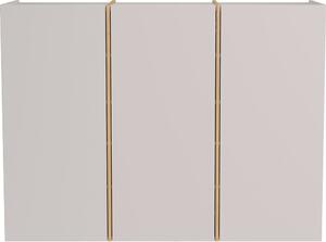 Krem ormarić za hodniku 138x103x38 cm Libbiano – Germania