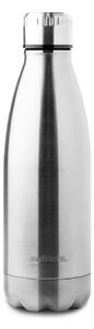 Srebrna termosica od nehrđajućeg čelika Sabichi Stainless Steel Bottle, 450 ml