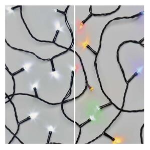 LED Vanjski Božićni lanac 100xLED/8 načina rada 15m IP44 hladna bijela/multicolor