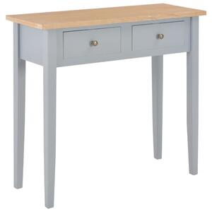VidaXL 280054 Dressing Console Table Grey 79x30x74 cm Wood