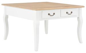 VidaXL 280061 Coffee Table White 80x80x50 cm Wood