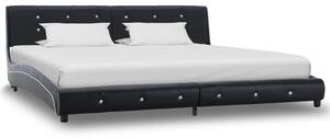 VidaXL Okvir za krevet od umjetne kože crni 180 x 200 cm