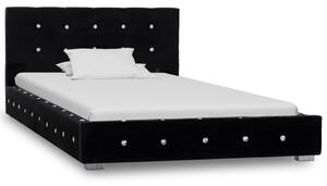 VidaXL Okvir za krevet crni baršunasti 90 x 200 cm