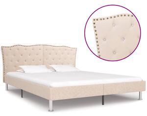 VidaXL Okvir za krevet od tkanine boje platna 180 x 200 cm