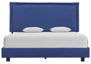 VidaXL Okvir za krevet od tkanine plavi 140 x 200 cm