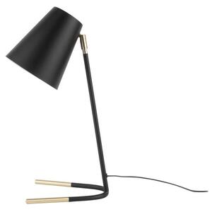 Crna stolna svjetiljka sa zlatnim detaljima Leitmotiv Noble